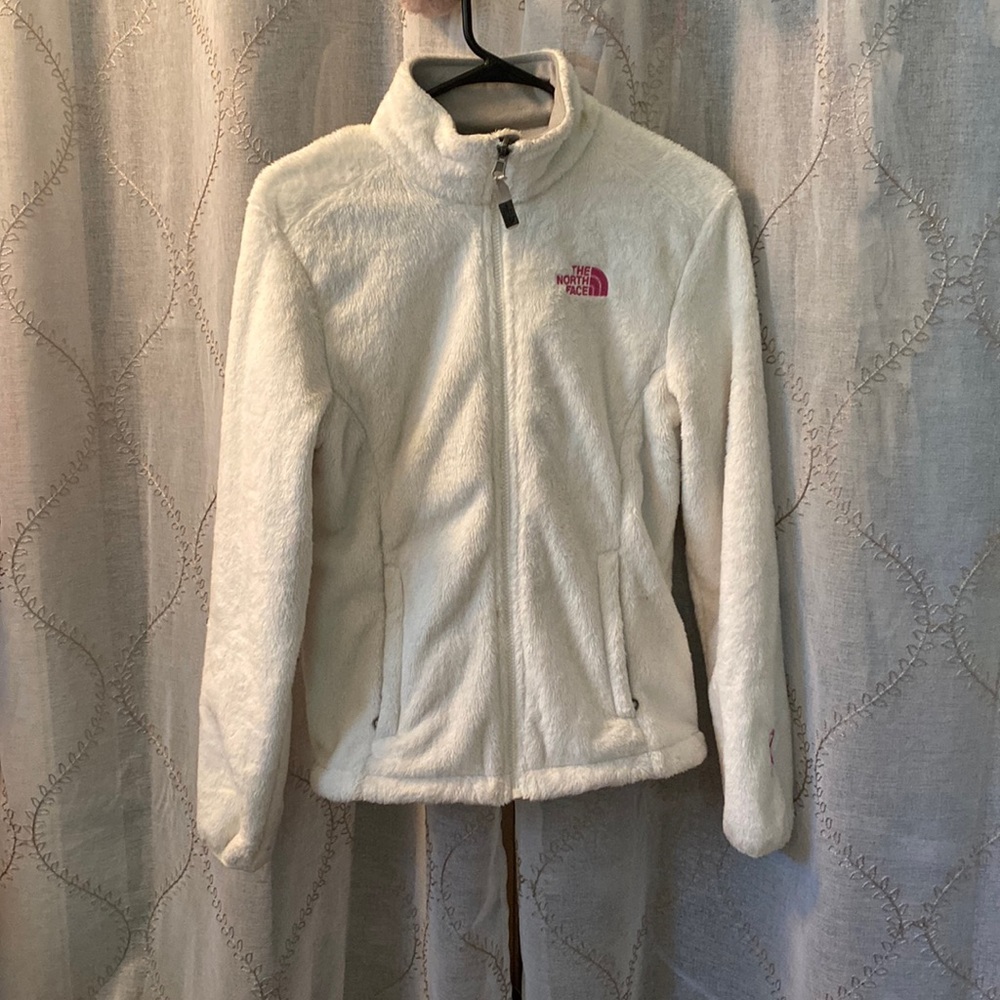North face fleece jacket, lightly used, good condition